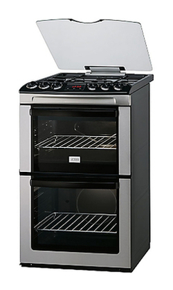 Zanussi ZCG551GXC Gas Cooker, Stainless Steel Zanussi ZCG551GXC Gas Cooker, Stainless Steel